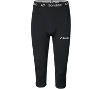 Sondico Core Three Quarter Base Layer Tights Mens Noir M Male