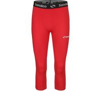 Sondico Core Three Quarter Base Layer Tights Mens Rouge XL Male