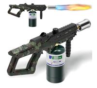 Sondiko Chalumeau de cuisson puissant - Tête de chalumeau au propane - Brûleur réglable pour saisir des steaks, des barbecues, des soudures (réservoir de propane non inclus)