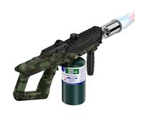 Sondiko Pistolet de cuisson puissant au propane, torche culinaire pour feu de camp, brûleur de torche réglable pour saisir des steaks, barbecues, soudures (réservoir de propane non inclus)