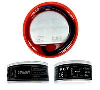 Sone Smart One Alimentation LED 24V 60W IP67 - Transformateur Compact pour Boîte d’Encastrement FI60 - Driver 24V Étanche pour Rubans LED Intérieur/Extérieur