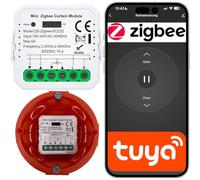 Sone Smart One Module Volet Roulant Zigbee 3.0 - Micromodule Volet Roulant Connecté 3A 720W - Compatible Tuya Smart Life, Alexa, Google Home - Passerelle Zigbee et Fil Neutre Obligatoires