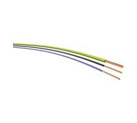 sonepar H05V-U 1,0 blanc Eca Ri100 conducteur à fil unique Quantité:100