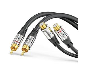 Sonero 2x rallonge stéréo cinch 15.0m