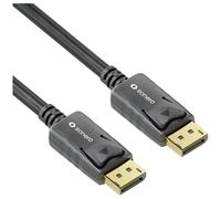 sonero 8K Displayport Kabel 1.4v 1,5 m Noir