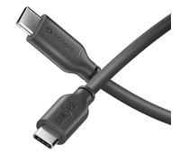 Sonero® Câble de chargement USB-C vers USB-C, câble de chargement rapide 100W PD, noir, 3,00m