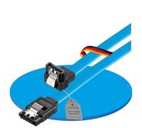 sonero® câble de données SATA III 6Gb/s, 0,50m, coudé, bleu