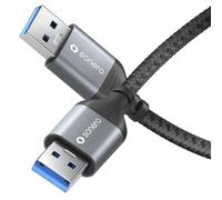 SON SPC-U050-010 - Câble USB 3.0, A mâle, textile, 1,0 m