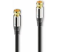SONERO câble de raccordement d'antenne satellite, 7,5 m, noir