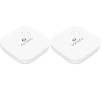 sonero détecteur d'eau , à Piles, 70dB, capteur Interne, 1 pièce, Blanc (Lot de 2)