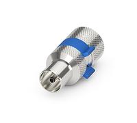 sonero, fiche IEC pour câble satellite, câble d'antenne, câble coaxial avec ⌀ 6,5-7,5 mm, facile à monter soi-même, chromé, lot de 4