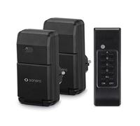 sonero Funksteckdose, 1100 W, 220 V, Schwarz, Outdoor, IP44