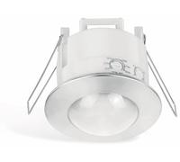 Sonero Ims110 Détecteur de Mouvement au Plafond - Installation à l'Intérieur pour l'Installation au Plafond, Zone de Travail de 360 ° / 6M, Blanc-Chrome (1 Pièce)