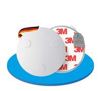 sonero MH-070 Support Magnétique pour Détecteurs de Fumée (Détecteur de Monoxyde de Carbone et Autres Produits) Diamètre 70 mm Aimants Extra-forts