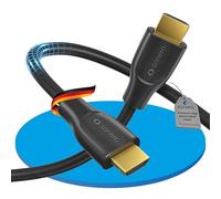 sonero PHC010 Premium certifié Câble HDMI High Speed avec Ethernet avec connecteurs design, 4 K UltraHD, 3D Full HD, 18 Gbps, HDR, 0,50m