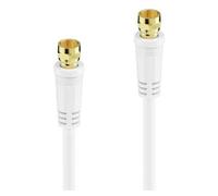 sonero X-SATC010-020 câble coaxial 2 m Type F Blanc