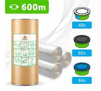 SONESTA 600m. ECO Recharge Universelle de sac pour poubelle à couches compatible avec Tommee Tippee : Twist and Click, Simplee, TEC et Autres | Rapide et facile à utiliser.