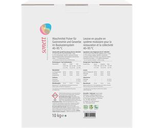 Sonett Lessive en Poudre pour Restauration & Collectivité - 10 kg