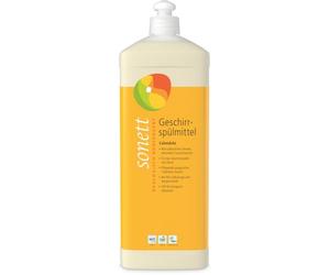 Sonett Lot de 2 bouteilles de liquide vaisselle bio Calendula 1000 ml