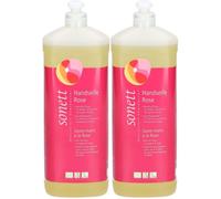 SONETT Savon liquide mains, visage & corps à la rose Liquide 2x1 l