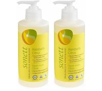 SONETT Savon liquide mains, visage & corps Citrus Liquide 2x300 ml