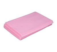 Sonew 10 Pcs de Table de Massage Jetable, 180 * 80 Cm en Draps de Lit à Casquette à Eau Jetable Non tissé, Couvercles de Lit Respirant pour la beauté de Massage (PINK)