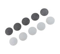 Sonew 10 Pièces Têtes de Meuleuse de Pied électrique, Disques de Ponçage Grossiers et Fins pour Enlever les Callosités avec Matériau ABS et Sable de Quartz, sans Danger pour le et