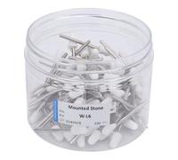 Sonew 100 Pièces de Forets à Ongles, Forets à Ongles électriques Multifonctionnels Professionnels en Acier au Tungstène à Quartz pour Machine à Manucure, avec un Design Conique