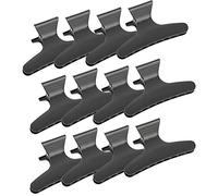 Sonew 12Pcs Mini Pince Cheveux Papillon, Sccessoires de coiffure pinces à cheveux antidérapantes pour femmes, Pinces à cheveux outil de coiffure, Griffe Barrettes Griffe de Cheveux Papillon(noir)