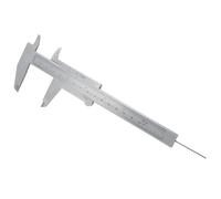 Sonew 150mm Pieds à coulisse en plastique, Vernier étrier Plastique Coulissant Dispositif de Mesure Maquillage Mesure Guide des Sourcils Règle pour façonner les sourcils