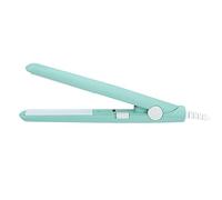 Sonew 2 en 1 Mini fer à lisser électrique, Maintien de la température de 190, Boucleur de cheveux à plaque tourmaline en céramique, Fer à lisser chauffant pour femme (green EU)