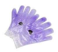 Sonew 2 Pièces/ensemble de de Cire de Paraffine, Masque de Traitement de Soin de Cire de Peau Adoucissant Cicatrisant pour les Pieds de la Main, Accessoire D'élimination de la Peau
