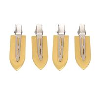 Sonew 4 Pièces Pinces à Cheveux sans Courbure, Empêchent les Rayures Pince à épingle Plate élégante pour Frange ou Vagues Cheveux Pince à Cheveux sans Pli pour Femme Filles
