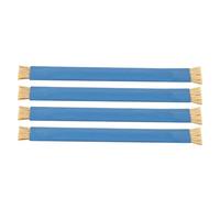 Sonew 4pcs Double Head Brush Dur Antistatique pour l'outil de Nettoyage de la Soudure Réparation du Téléphone Mobile avec Poignée d'isolation - Bleu (BLUE)