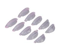 Sonew 5 Paires de Tiges de Levage de Cils en Silicone Rose, Coussinet de Recourbe-cils Auto-adhésif pour Salon de beauté de Maquillage, Lavable, Réutilisable, 5 Tailles pour