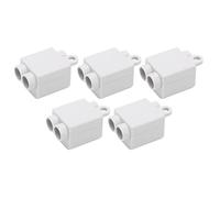 Sonew 5 Pièces Connecteurs de Fil de Répartiteur, 1 en 2 Sorties, 1000V 100A Connecteur de Fil de Répartiteur de Borniers Rapides Haute Puissance