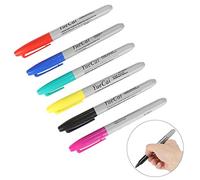 Sonew 6 Pièces Stylo Marqueur De Peau, Tatouage Piercing Marqueur De Peau Stylo De Positionnement Maquillage Permanent Art Corporel Outil De Beauté, Pour Maquillage Bricolage