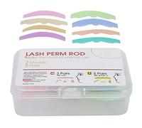 Sonew 8 Paires Tampon pour permanente de cils, Set d'Outil de Cils en Silicone, Tige de Perm pour cils professionnels Bouclier Lashes Lift Outil Cils Curler Applicateur