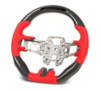 Sonew 9 LED Allume le Remplacement du Volant en Fiber de Carbone pour GT Shelby 2018-2022