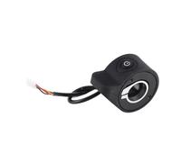 Sonew Abordance du Pouce de Scooter électrique avec Bouton Unique ABS - Installation Facile et Contrôle de Vitesse Sensible - Matériau ABS Premium et Bandes Surélevées Conception pour Accélération
