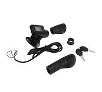 Sonew Abrip de l'écran LCD amélioré Prip de Gaz pour Les Vélos électriques et Les Scooters - Panneau 805 avec écran rétroéclairé pour Le Guidon de 22,5 Mm, Installation Facile, Construction d'ABS