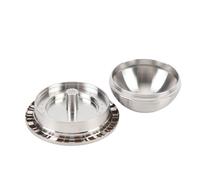 Sonew Adaptateur de Dosettes de café Réutilisables en Acier Inoxydable - Convertisseur pour Votre Machine à café