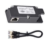 Sonew Adaptateur Ethernet Starlink, Adaptateur de Câble Dishy vers Adaptateur de Câble d'antenne Satellite Rectangulaire RJ45 ABS pour Starlink