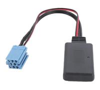 Sonew adaptateur radio Bluetooth Adaptateur Audio de câble AUX IN Bluetooth 12V 8Pin adapté pour lecteur CD Fiat Bravo Lotus / L3