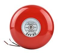 Sonew Alarme ronde de sécurité en métal 24V avec alarme de sécurité rouge Bell Design élégant et élégant, économique et pratique