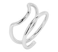 Sonew Anneau à Ongles Index, Bague de Couverture de Capuchon à Ongles en Métal Vintage, Ongle de Ongles Charme pour Femmes Filles (3046 Platine)