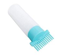 Sonew Applicateur de Peigne à Racine, Bouteille de Teinture pour Cheveux, Applicateur Professionnel D'huile Capillaire avec Peigne à Buse pour Salon à Usage Domestique en Plastique 5 (GREEN)