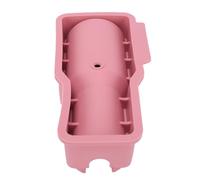 Sonew Bac à Glaçons en Silicone, Moule de Machine à Glaçons à Cylindre Creux à Congélation Rapide de qualité Alimentaire Souple, avec Cubes à Lente, pour Gobelets,