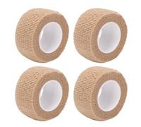 Sonew Bandage Auto-adhésif, Bandage élastique Cohésif avec Bords Dentelés pour un Retrait Facile et Propre, Matériau en Coton pour le Soutien Athlétique Sportif (Kaki)