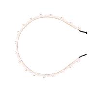 Sonew Bandeau de Perles, Accessoire de Cheveux Simple et Confortable pour Femmes et Filles, avec Décoration en Alliage Brillant, pour une Utilisation Quotidienne dans la Fête de (C)